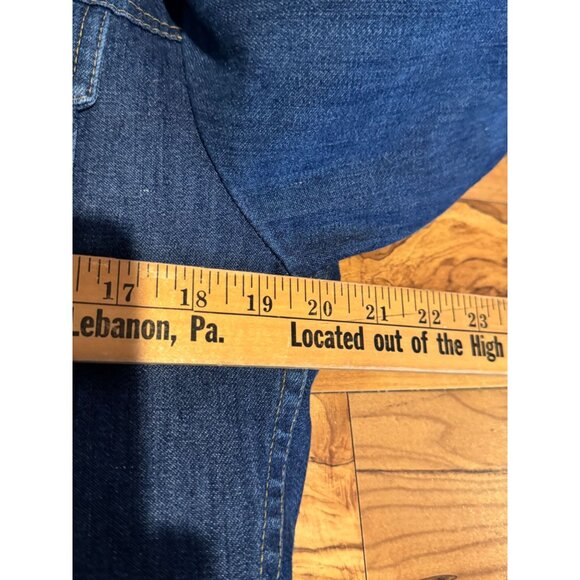 Eddie Bauer Expedition Quilted-Lined Denim Jacket – Made in USA – See Measure - Picture 6 of 15